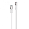 Câble RJ45 Cat7 FTP Droit 10m Blanc - RADIOLA - AU2003
