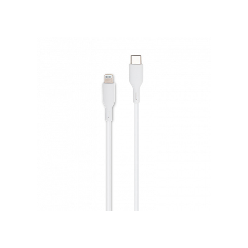 Câble USB Type-C vers Lightning MFI 1 m Blanc - RADIOLA - FO1008