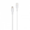 Câble USB Type-C vers Lightning MFI 1 m Blanc - RADIOLA - FO1008
