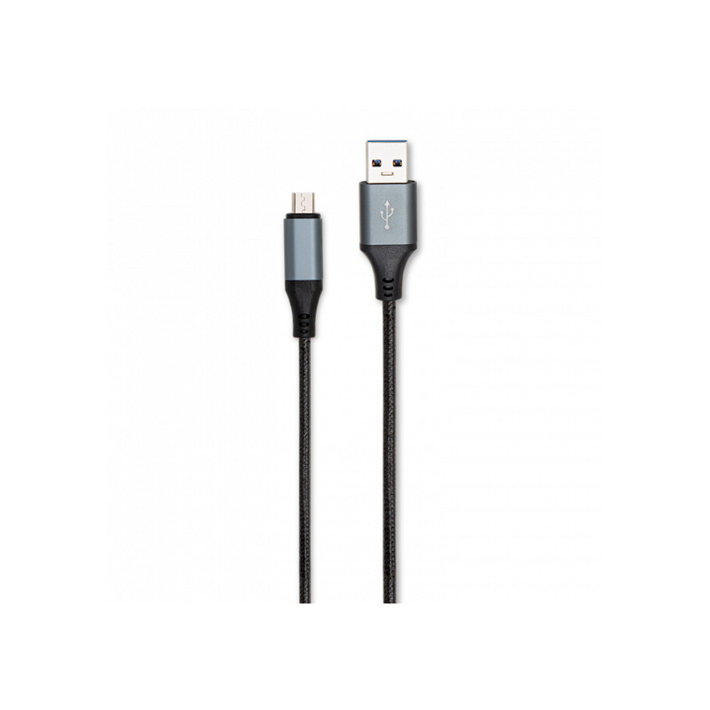Câble USB 2.0 Mâle vers Micro USB Mâle 1m Noir - RADIOLA - FO1011