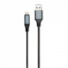 Câble USB 2.0 Mâle vers Micro USB Mâle 1m Noir - RADIOLA - FO1011