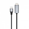 Câble DisplayPort v1.2 vers HDMI 2.0 1m Noir - RADIOLA - FO1020