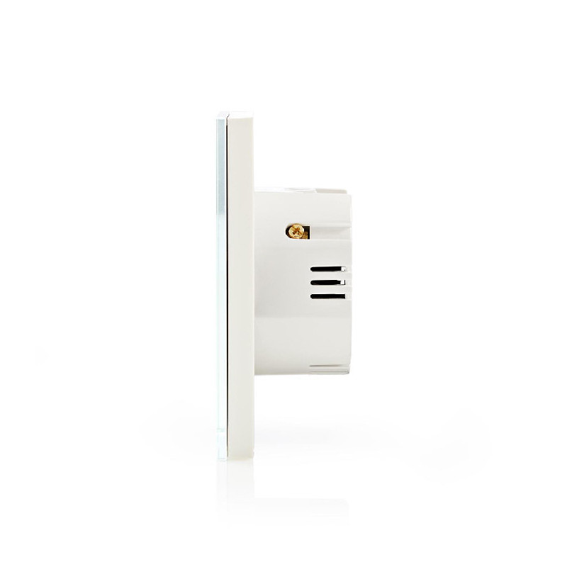 Commutateur Mural SmartLife Wi-Fi 1000W Blanc - NEDIS - WIFIWS10WT
