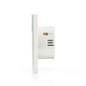 Commutateur Mural SmartLife Wi-Fi 1000W Blanc - NEDIS - WIFIWS10WT