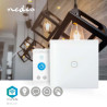 Commutateur Mural SmartLife Wi-Fi 1000W Blanc - NEDIS - WIFIWS10WT
