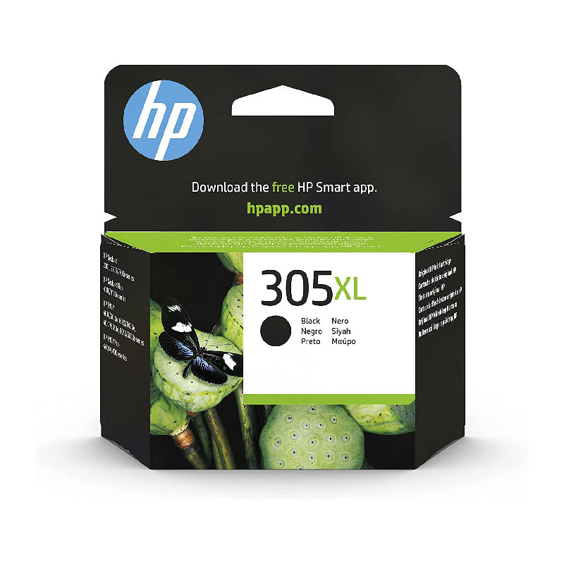 Cartouche d'encre Authentique Grande Capacité HP 305XL Noir - HP - HP3YM62A