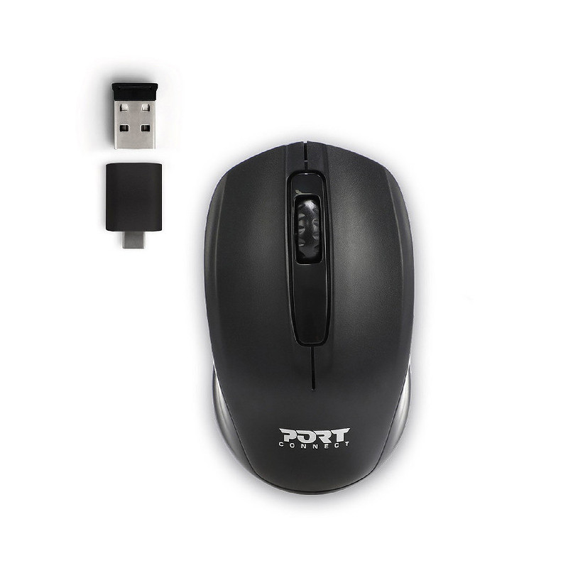 Sacoche Pc & souris sans fil 14/15.6" Noir - PORT DESIGNS - 501873