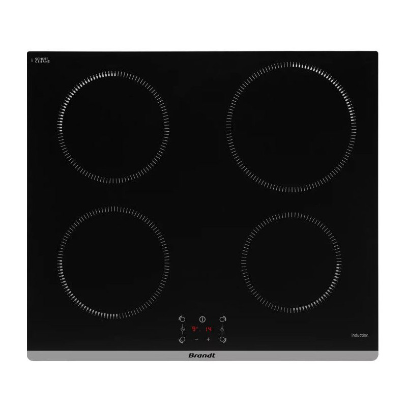 Plaque de cuisson Induction Encastrable 4 Foyers Noir - BTI1641B