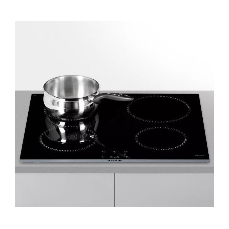 Plaque de cuisson Induction Encastrable 4 Foyers Noir - BTI1641B