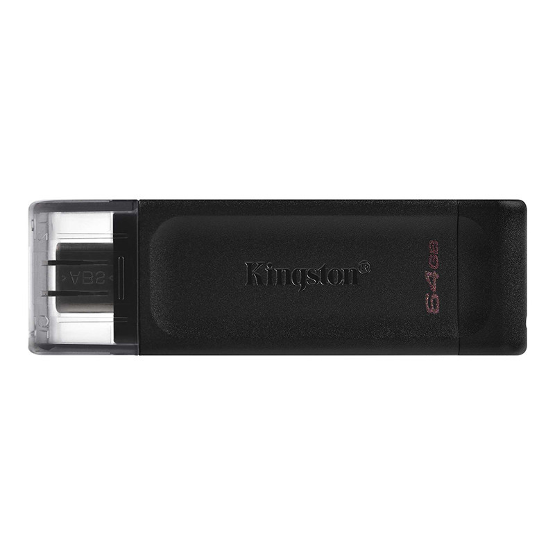Clé USB Type-C DataTraveler 70 64Go 3.2 Noir - KINGSTON - CLE_USB_64G_KIN_70