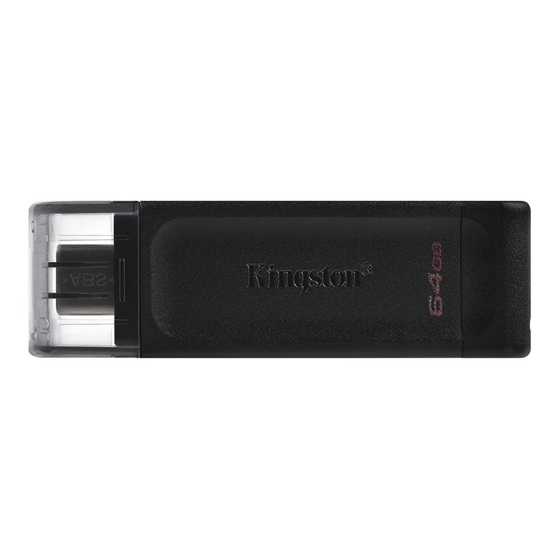 Clé USB Type-C DataTraveler 70 64Go 3.2 Noir - KINGSTON -  CLE_USB_64G_KIN_70 