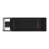 Clé USB Type-C DataTraveler 70 128Go 3.2 Noir - KINGSTON - CLE_USB_128_KIN_70