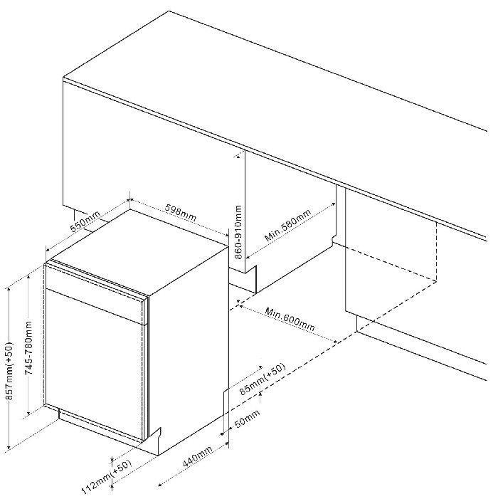 Lavevaisselle Encastrable 16 couverts Inox DE DIETRICH DCJ632DQX — free download