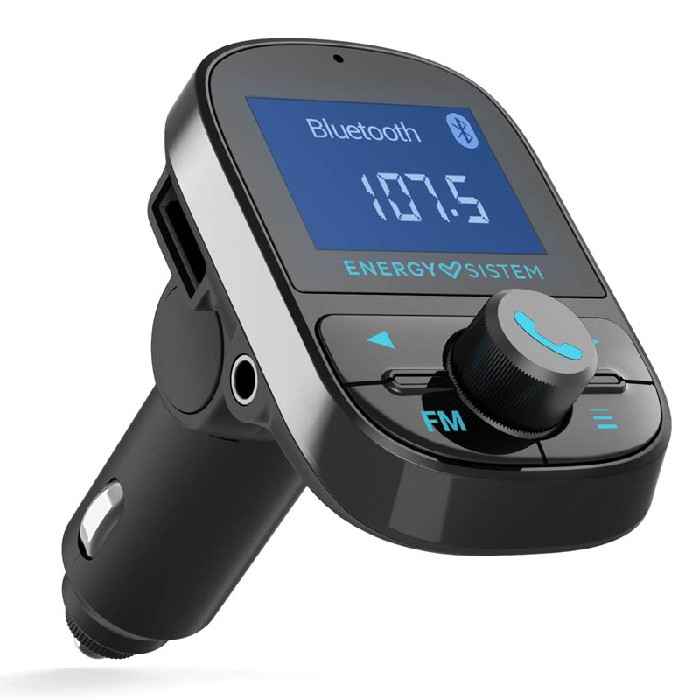 Lecteur MP3 & émetteur FM Bluetooth PRO pour Voiture Noir - ENERGY SISTEM -  79531120139 