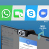 WebCam Full HD XPressCam 720p Noir/Blanc - NGS - 69561117833