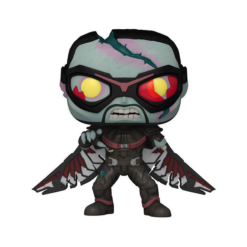 Figurine Pop Marvel Zombie Falcon 9cm - FUNKO - 71740015475