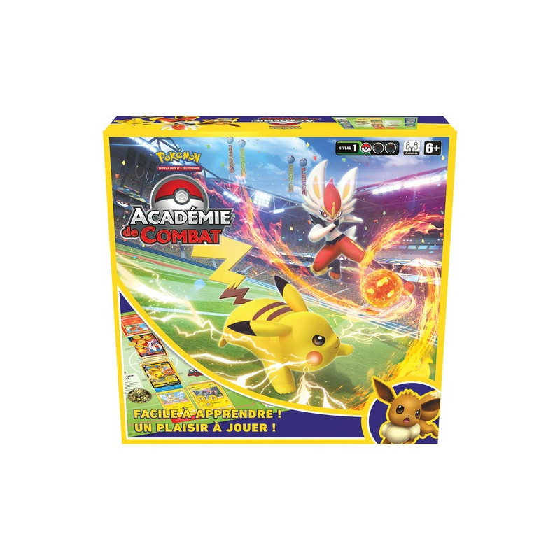 Jeu de carte l'Académie de combat (2ème édition) Pokémon ASMODEE - Dès 6 ans