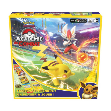 Jeu de carte l'Académie de combat (2ème édition) Pokémon ASMODEE - Dès 6 ans