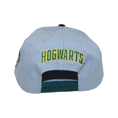 Casquette Harry Potter Hip Hop College Slytherin Vert/Blanc - HEROES INC - 3002083
