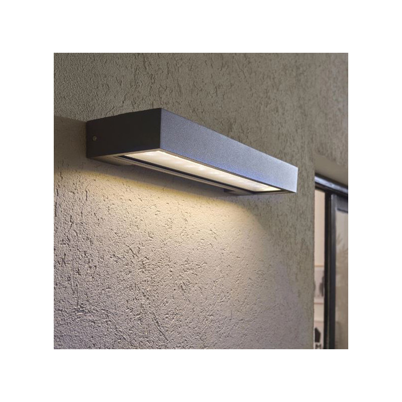 Applique solaire à LED Ipanema 300LM Gris - INSPIRE 