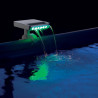 Cascade Piscine LED Multicolore pour piscine tubulaire