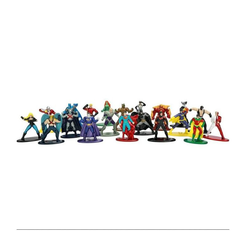 Coffret de 20 figurines DC comics JADA TOYS - Dès 3 ans