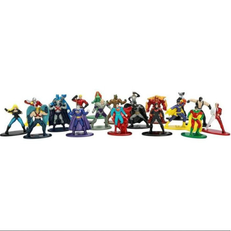 Coffret de 20 figurines DC comics JADA TOYS - Dès 3 ans