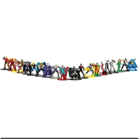 Coffret de 20 figurines DC comics JADA TOYS - Dès 3 ans