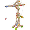 Jeu de construction bois Maxi Grue 5en1 170pcs SMOBY - Dès 6 ans