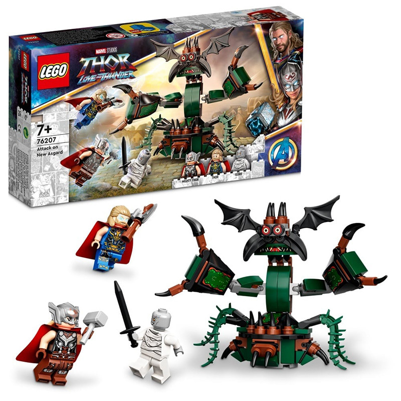 Attaque sur le nouvel Asgard LEGO Marvel - Dès 7 ans 
