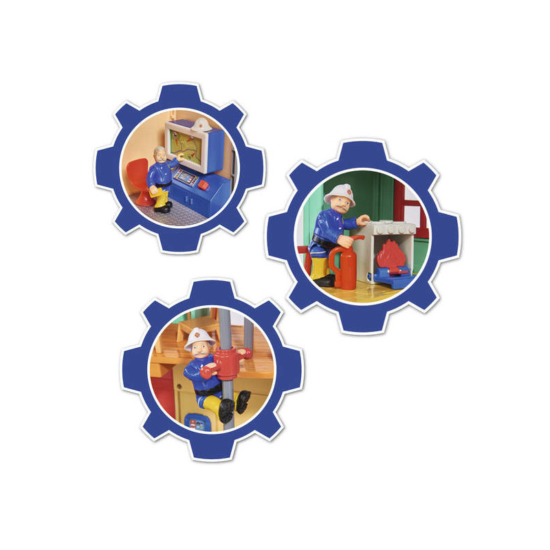 Caserne de Pompier Pontypandy Sam Le Pompier SIMBA - Dès 4 ans