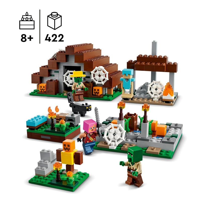 Le village abandonné LEGO Minecraft - dès 8 ans 