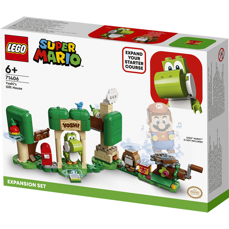 Ensemble dextension La maison cadeau de Yoshi LEGO Super Mario - Dès 6 ans