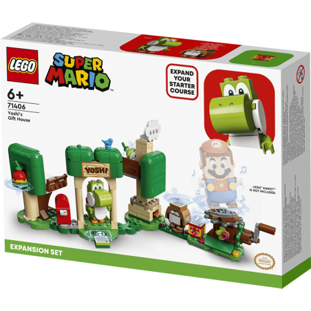 Ensemble dextension La maison cadeau de Yoshi LEGO Super Mario - Dès 6 ans