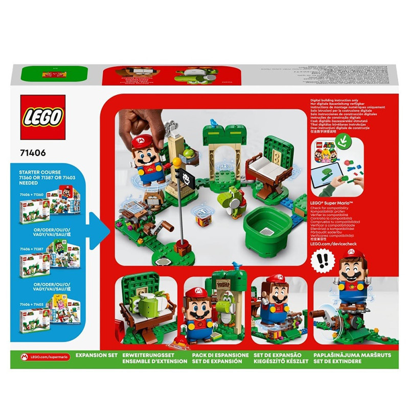 Ensemble dextension La maison cadeau de Yoshi LEGO Super Mario - Dès 6 ans