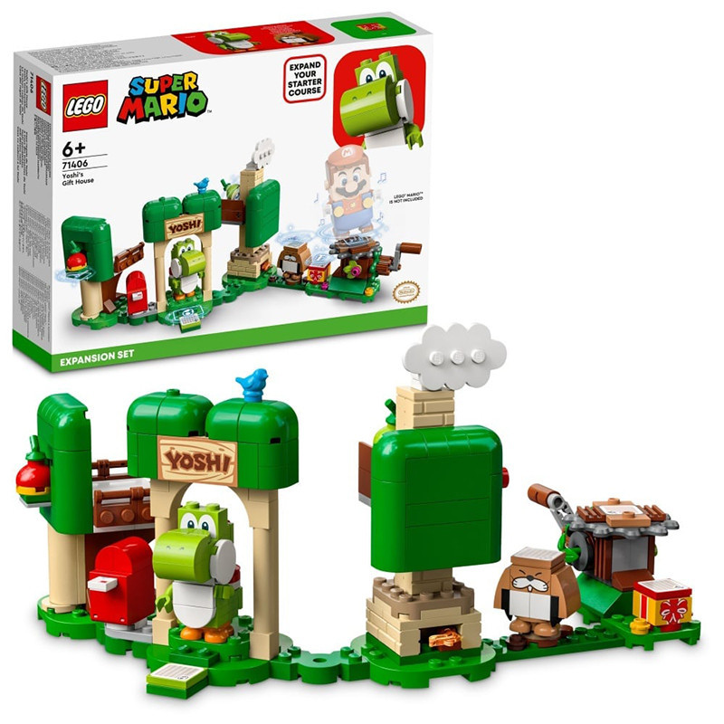 Ensemble dextension La maison cadeau de Yoshi LEGO Super Mario - Dès 6 ans