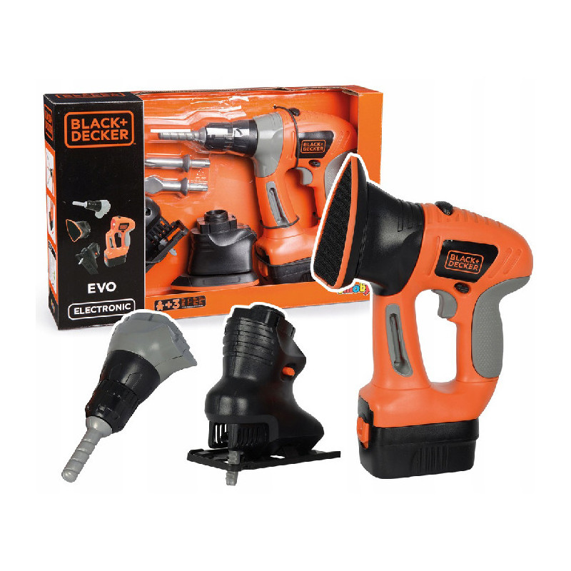 Outil multifonction Miniature Evo Électronique Black & Decker SMOBY - Dès 3 ans
