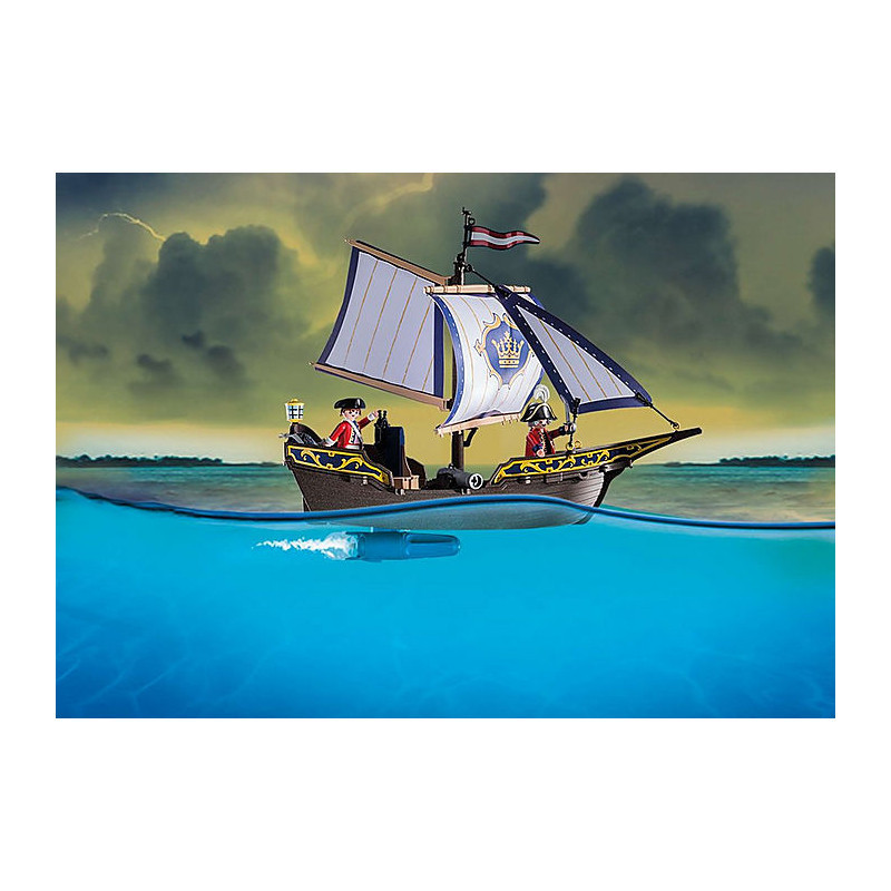 Chaloupe des soldats pirates - PLAYMOBIL - Dès 5 ans