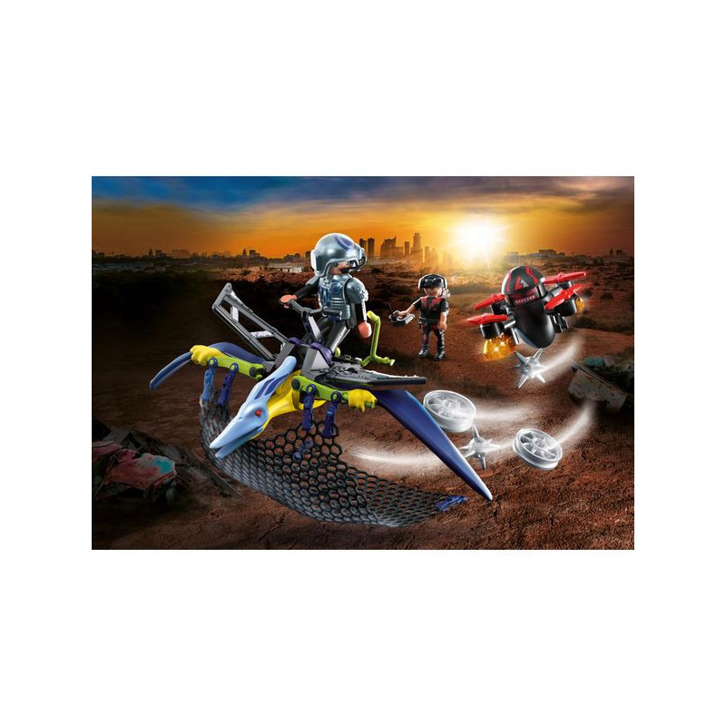 Ptéranodon et drone PLAYMOBIL Dino Rise - Dès 5 ans