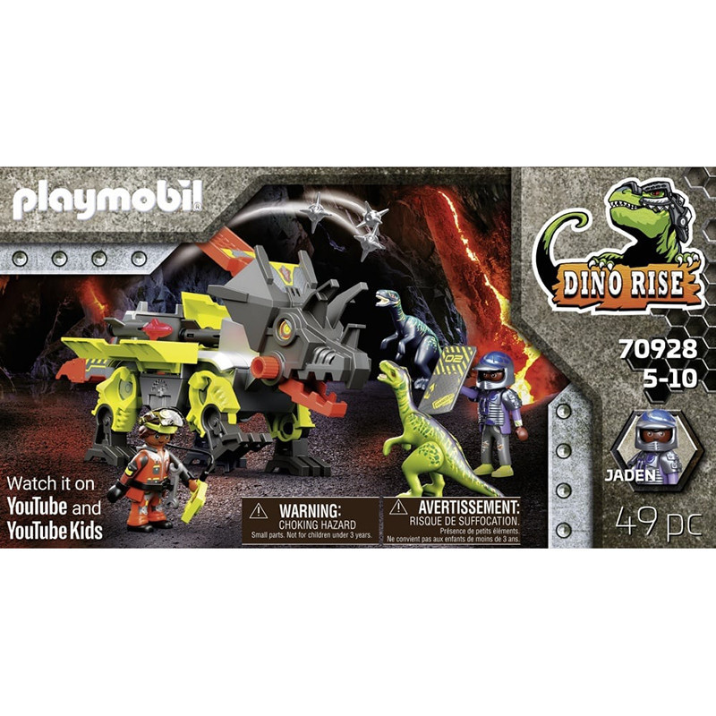 Robo-Dino de combat PLAYMOBIL Dino Rise - Dès 5 ans