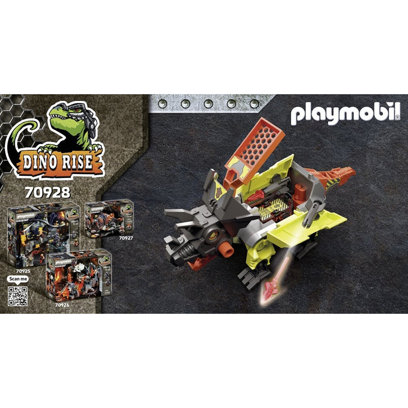 Robo-Dino de combat PLAYMOBIL Dino Rise - Dès 5 ans