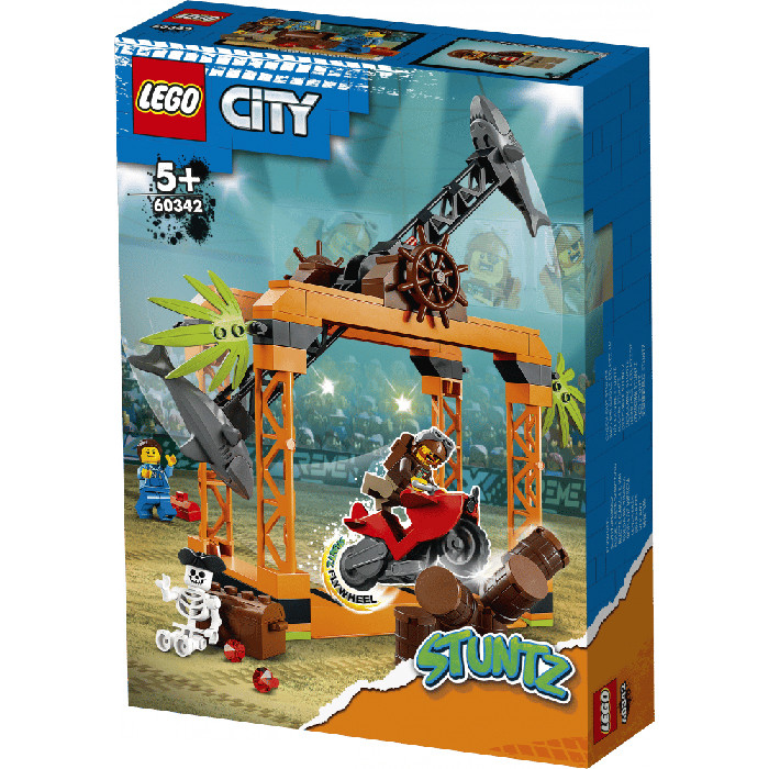 Le Défi de Cascade : l'Attaque des Requins LEGO City Stuntz - Dès 5 ans 