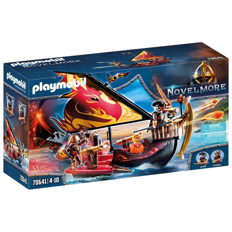 Navire de combat des Burnham Raiders - PLAYMOBIL - Dès 4 ans