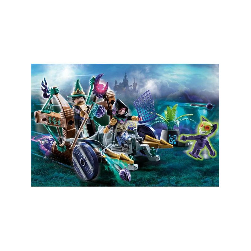 Violet Vale Vehicule Catapulte - PLAYMOBIL - Dès 4 ans