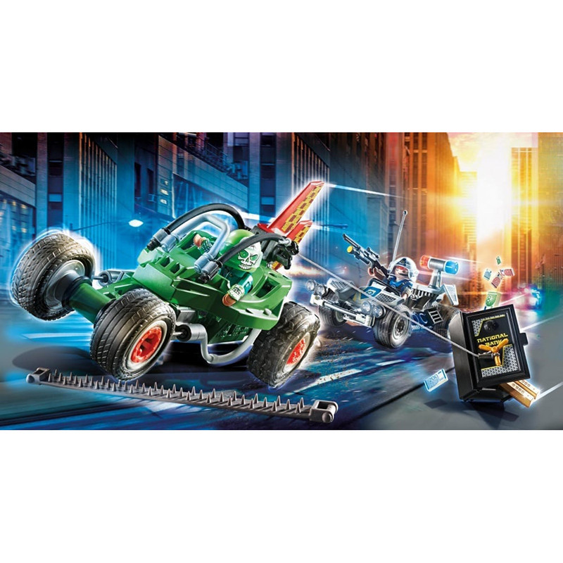 Karts de policier et bandit - PLAYMOBIL - Dès 4 ans