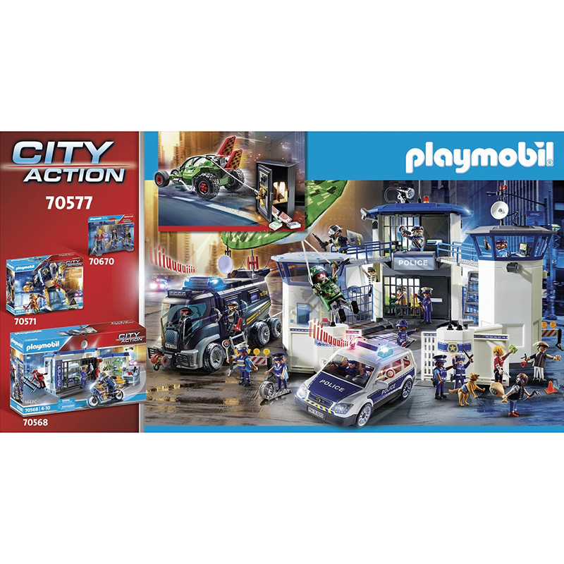 Karts de policier et bandit - PLAYMOBIL - Dès 4 ans
