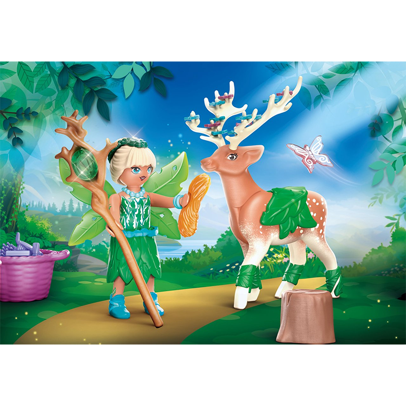 Forest Fairy avec Animal Préféré PLAYMOBIL Ayuma - Dès 7 ans