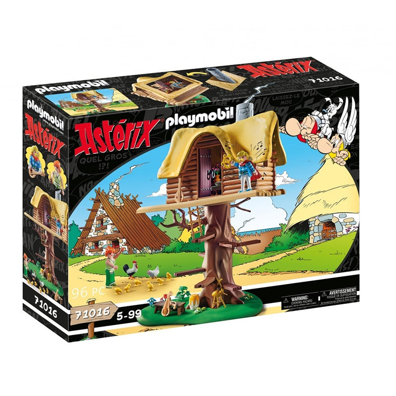 La hutte d'Assurancetourix Astérix et Obélix - PLAYMOBIL  - Dès 5 ans