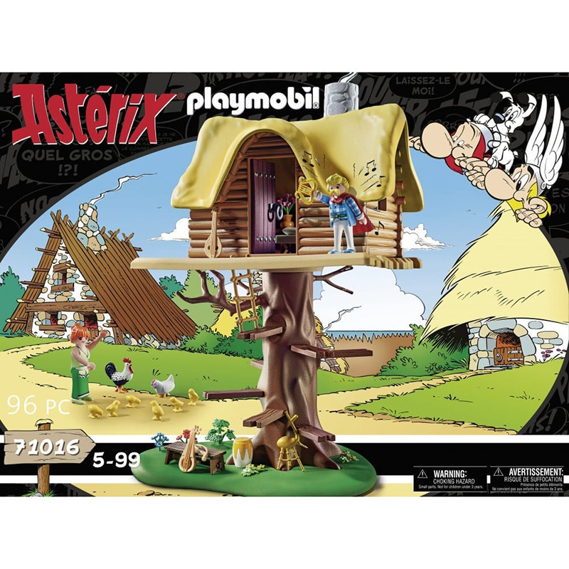La hutte d'Assurancetourix Astérix et Obélix - PLAYMOBIL  - Dès 5 ans