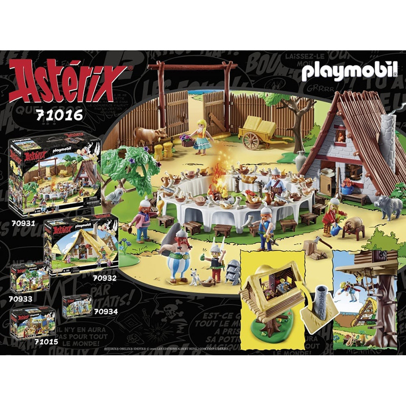La hutte d'Assurancetourix Astérix et Obélix - PLAYMOBIL  - Dès 5 ans